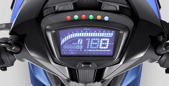 FULL LCD SPEEDOMETER